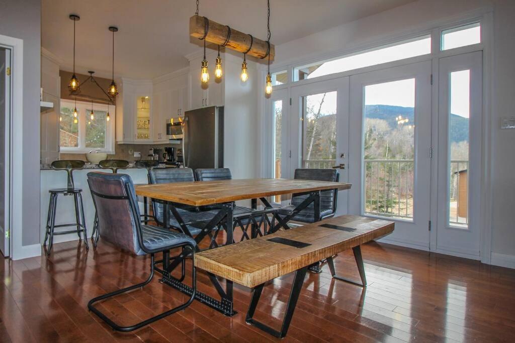 Chalet Au Petit Edouard LʼAnse-Saint-Jean Dış mekan fotoğraf